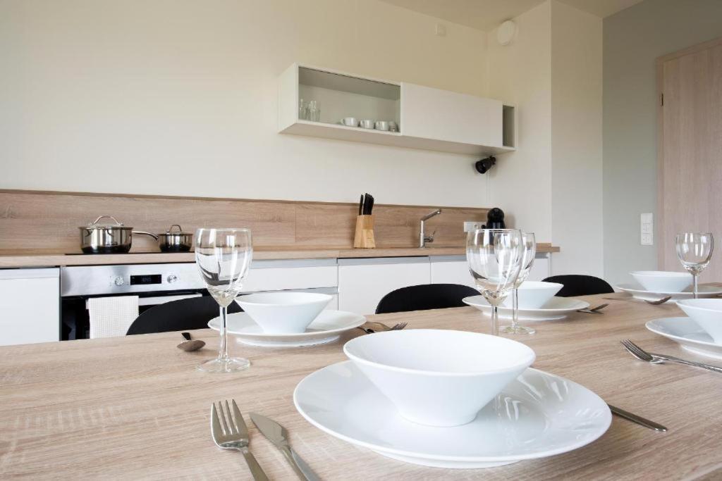 Apartman V Lakeparku Staré Splavy Exterior foto